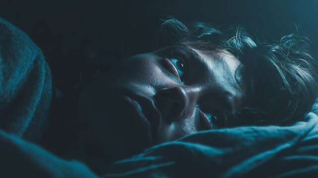 Lying Awake in the Dark with Restless Thoughts
