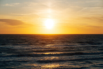 Obraz premium sunset over the sea