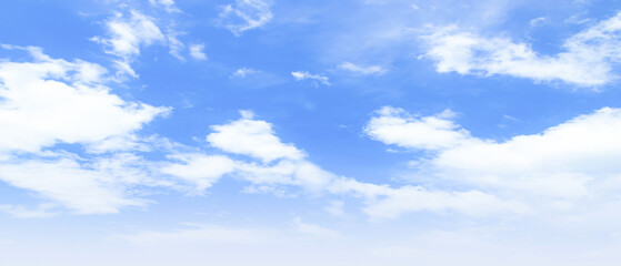 青空と白い雲 