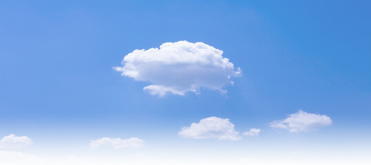 青空と白い雲 