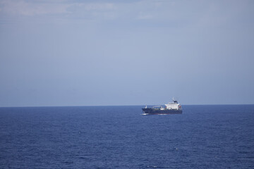 Schiff auf dem Meer Transatlantik Kreuzfahrt Rio de Janeiro Salvador Maceio Recife Praia Santa Cruz...
