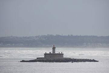 Leuchtturm Hafeneinfahrt Transatlantik Kreuzfahrt Rio de Janeiro Salvador Maceio Recife Praia Santa...