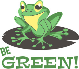 nature green t- shirt design 