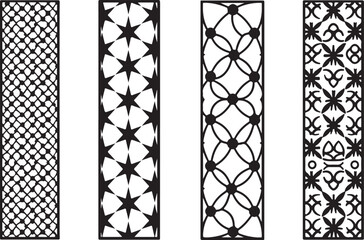 Elegant Laser Cut Panel Bundle | 30+ Decorative Geometric Silhouette Designs for CNC & Cricut