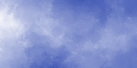 Modern Light sky-blue shades watercolor background. Grunge smog texture. blue sky with clouds. Blue watercolor background for textures backgrounds and web banners design