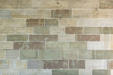 Vieux mur en glaise au charme rustique