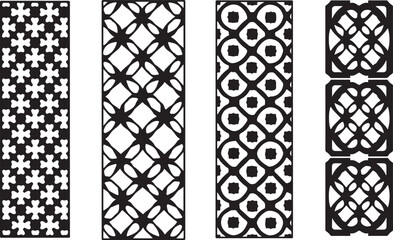 Elegant Laser Cut Panel Bundle | 30+ Decorative Geometric Silhouette Designs for CNC & Cricut