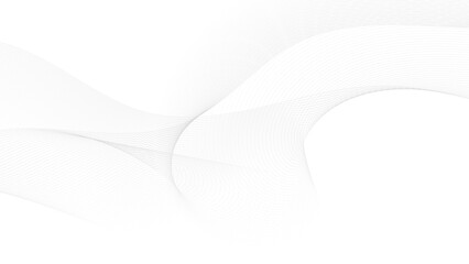 Abstract wave element for design. Digital frequency track equalizer. Stylized line art background. Vector illustration. 