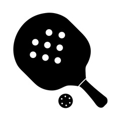  tennis racket and ball vector
