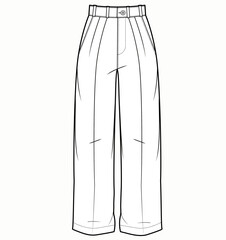 Pants Designs, Illustrator Vector, Streetwear Vector, Trouser Illustration, fashion design, pants drawing, cad design, vector drawing
