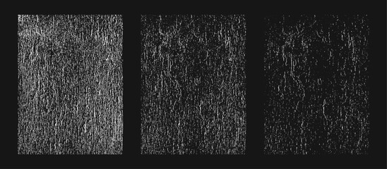 Grunge Texture Overlay with Scratched Dusty Surface for Distressed Noise Effect and Rough Dirty Background Design Elements Vector