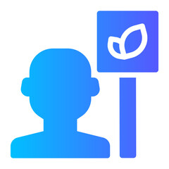 environmental activist icon