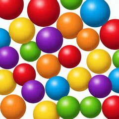 colorful balls background