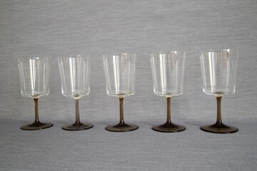 Filigrane Aperitif-Gläser, Luxusgläser, Kristallglas, Glashüttenmanufaktur, Mundgeblasen,...