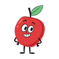 Halthy Apple Fruit Food Vactor