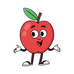 Halthy Apple Fruit Food Vactor