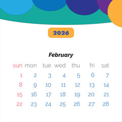 the month of february 2026