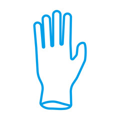 Obraz premium ゴム手袋のベクターアイコン_04