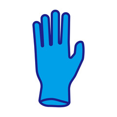 ゴム手袋のベクターアイコン_07