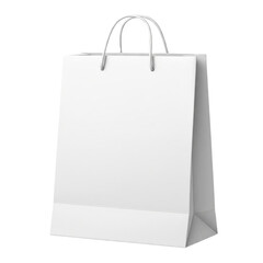 Shopping bag isolated on transparent background Generative Ai.