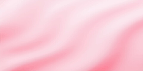 Soft pink abstract background with smooth wavy lines, light gradient shading, flowing texture, minimal and calm appearance, monochromatic vector style.