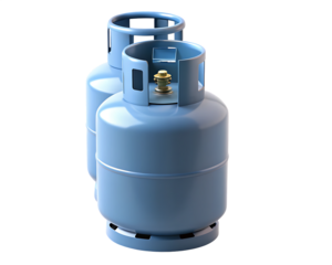  gas cylinder isolated on white background PNG, AI GENERATED