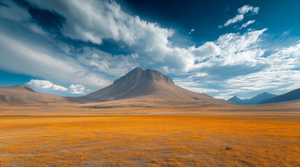 Scenery of Sacred Mount Kailash and Om Parvat, Kailash, Tibet Himalayan snow mountains