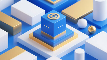 Obraz premium 3d cube