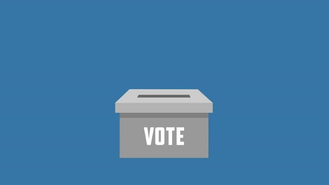 vote video animation concept voting animated - Powered by Adobe