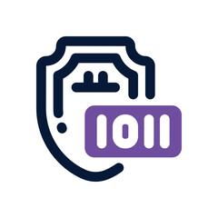 protect duotone icon. Sleek and modern vector icon for websites, mobile apps, marketing materials, and corporate design. Fully scalable and ready to use.