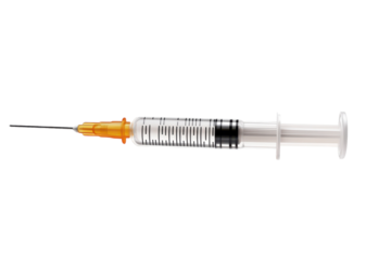 Hypodermic Needle Vaccine Research Injection Syringe Medical Tool Clinical Treatment Drug on transparent background