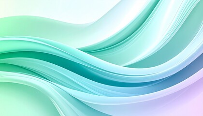 Fototapeta premium mint and lavender soft gradient