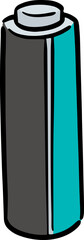 Illustration of alkaline battery
