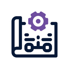 module duotone icon. Sleek and modern vector icon for websites, mobile apps, marketing materials, and corporate design. Fully scalable and ready to use.