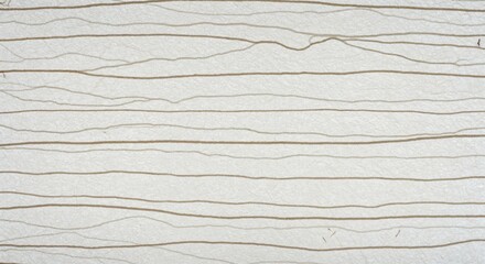 Decorative washi sheet isolated on white background close-up with translucent subtle patterns