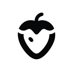  strawberry-icon-on-white-background-- (1).eps