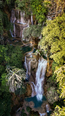 Kuang Si Waterfall in Laos – Nature Photography of Cascades and Tropical Scenery