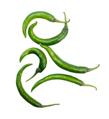 green hot chili pepper