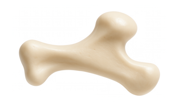 Tarsal bone of a frog with compact structure and smooth surface