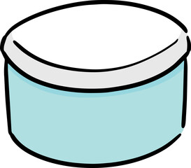 Illustration of medicine bottle
