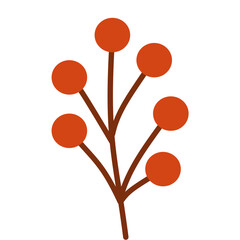 Flat Autumn Fall Vector Icons Leaves