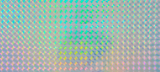 Holographic rainbow foil iridescent texture abstract hologram background