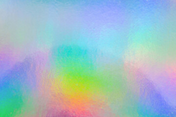 Holographic rainbow foil iridescent texture abstract hologram background