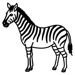 Zebra Horse Mix Minimalist Design