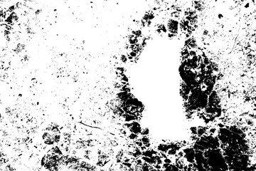 Abstract grunge black and white distressed texture background