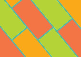 Geometric background, pattern with rectangles of various colors.