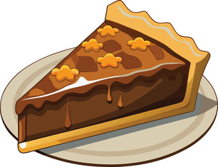 A delightful collection of stylized cake illustrations, showcasing a variety of designs from tiered wedding cakes to festive birthday cakes, often adorned with fruit and decorative elements