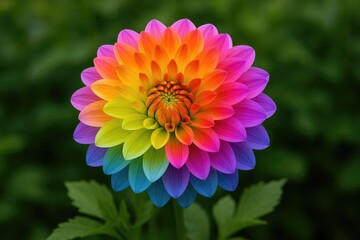 Obraz premium Vivid and vibrant floral display on the planet