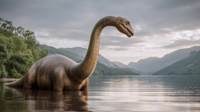 Nessie, das Monster von Loch Ness, Generative AI
