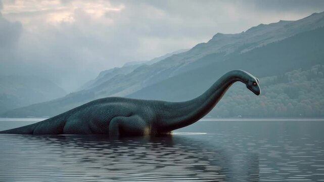 Nessie, das Monster von Loch Ness, Generative AI